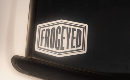 Frogeyed Frame Vinyl Sticker