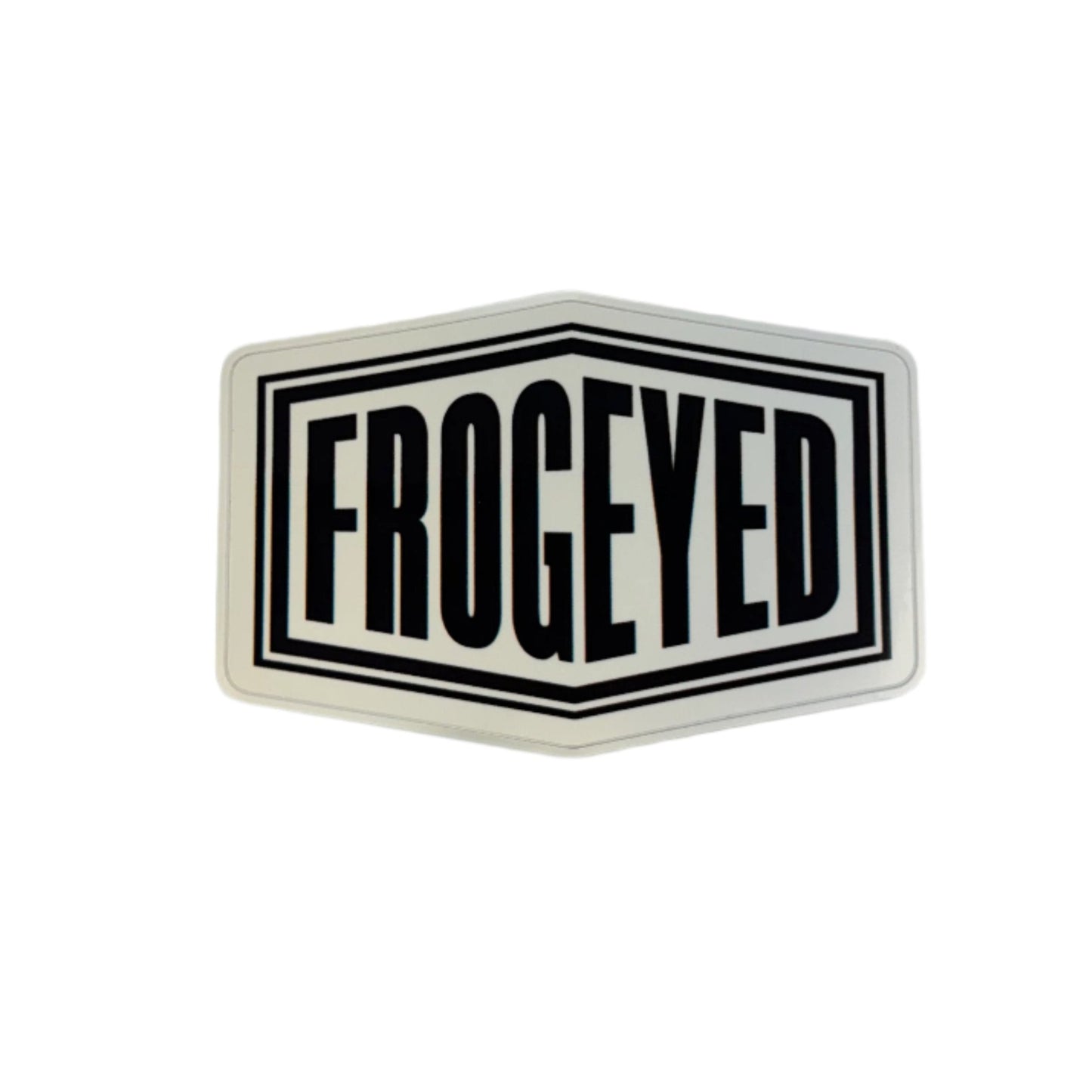 Frogeyed Frame Vinyl Sticker